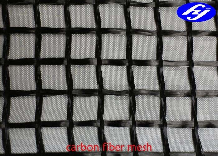 20mm X 20mm Carbon Fiber Mesh Fabric Sustainable Concrete For