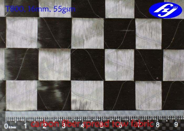 T800 Large Tow Carbon Fiber Toray 12k Wide 55gsm Carbon Spread Tow