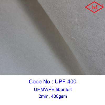 Industrial Uhmwpe Fiber Anti Punch Felt Rolls 2mm 400gsm