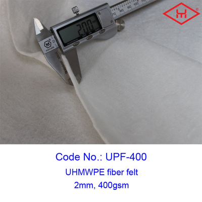 Industrial Uhmwpe Fiber Anti Punch Felt Rolls 2mm 400gsm