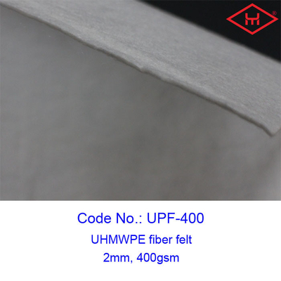 Industrial Uhmwpe Fiber Anti Punch Felt Rolls 2mm 400gsm