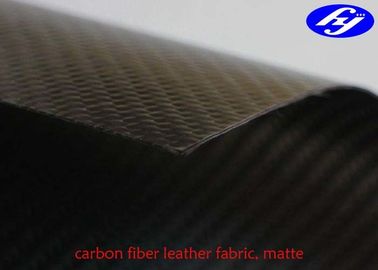 Matte Polyurethane Leather Fabric TPU Coated Twill 3K Carbon Fiber