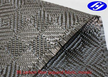 Mosaic Pattern 3K Jacquard Carbon Fiber Fabric With Abrasion Resistance