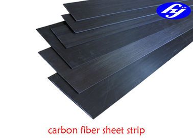 Black Carbon Fiber Sheet Strip Bridge Structural Reinforcement Lath For Building