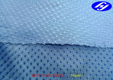 74gsm Thin Light Jacquard Anti Static Polyester Fabric