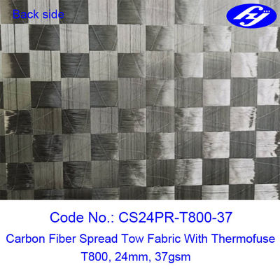 Ultra Thin Carbon Fiber Fabric 12K T800 Wide 37GSM Carbon Fiber Spread Tow Fabric