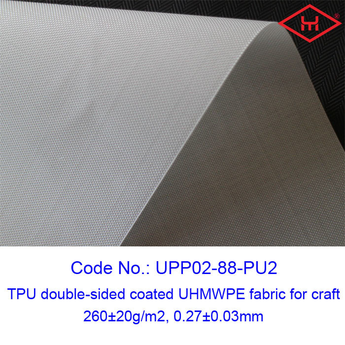 TPU Double Sided Coated UHMWPE Composite Fabrics For Craft