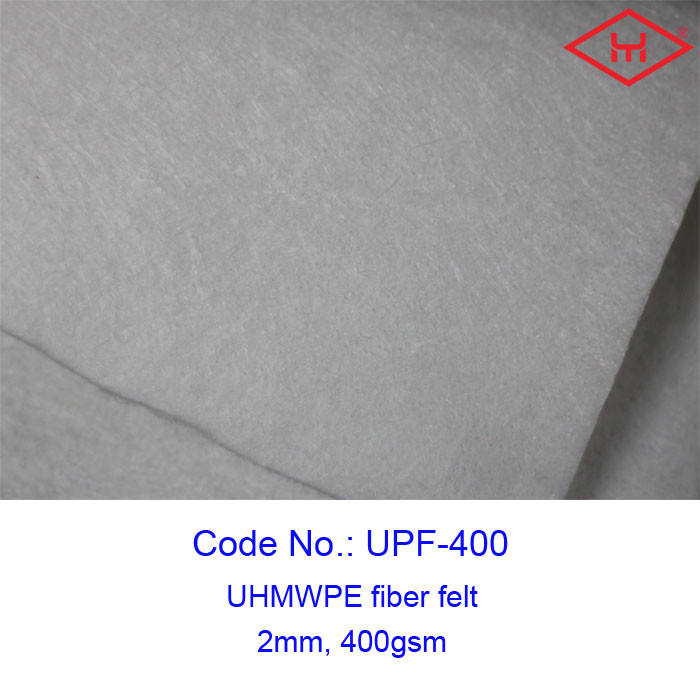 Industrial Uhmwpe Fiber Anti Punch Felt Rolls 2mm 400gsm