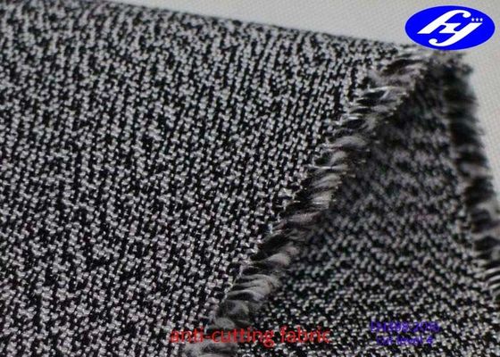High Tensile Puncture Resistant Fabric Plain Weaving PE Composite Yarn With Cut Level 4